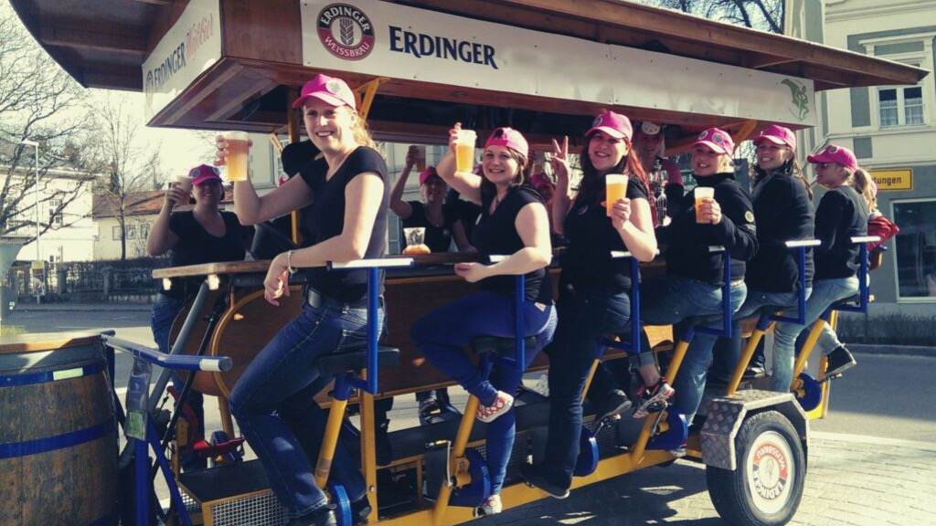 Bierbike in Düsseldorf